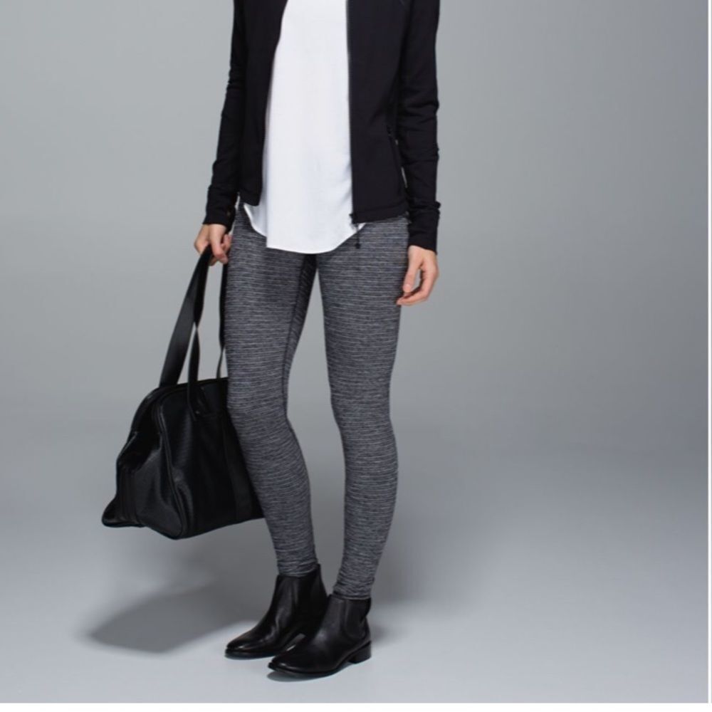 𝅺New Lululemon Wunder Under Pant
Coco Pique Black​​​